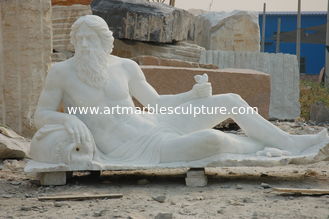 China escultura de mármol con postura sentada proveedor