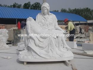 China Estatuas de doble mármol talladas proveedor
