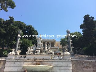China Estatuas de mármol blanco de hombre occidental con acabado pulido proveedor