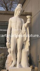 China Esculturas de mármol del hombre occidental para jardín y decoración del hogar Escultura proveedor