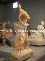 China Escultura de mármol de animal de China proveedor