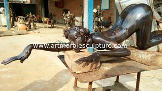 China Escultura de bronce personalizada para artista proveedor