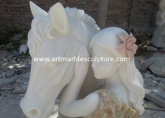 China Escultura de mármol multicolor con una altura de 2 pies, Escultura de mármol de jade blanco de primera calidad proveedor
