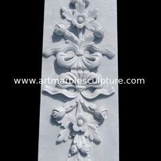 China Relieve de piedra de mármol paneles de talla flor de la pared con pulido,China talla de piedra escultura proveedor proveedor