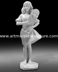 China Escultura de estatua de mármol blanco polaco de alta calidad para exposición,proveedor de tallado en piedra proveedor