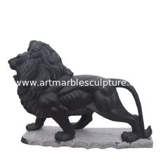 China Estatua de leones de piedra de mármol personalizada de alta calidad escultura de leones caminantes,China escultura de tallado de piedra proveedor