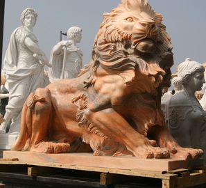 Esculturas de animales de mármol