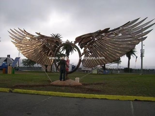 Esculpturas de acero inoxidable,estatua de acero metálico,proveedor de esculturas de acero inoxidable proveedor