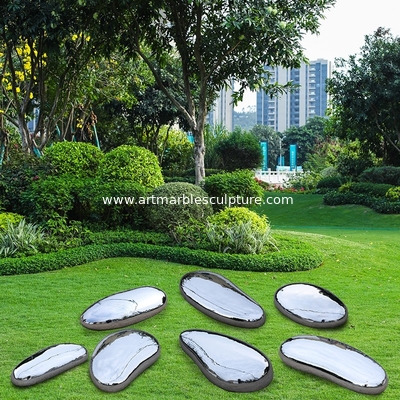 Esculturas de acero inoxidable pulido espejo para exhibición, estatua de metal personalizada, proveedor de esculturas de acero inoxidable proveedor