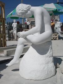 esculturas de arte con mármol blanco natural, pulido proveedor