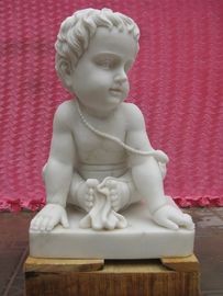 Escultura de niños de mármol proveedor