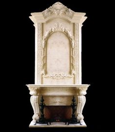 Gran chimenea de mármol proveedor
