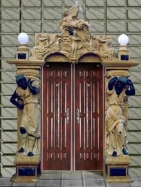 Columnas de estatuas para puertas o edificios proveedor