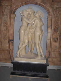 Tres esculturas de damas de gracia / Escultura de decoración de jardín proveedor
