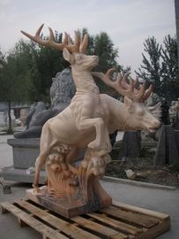 Escultura de marmo de venado para jardín proveedor