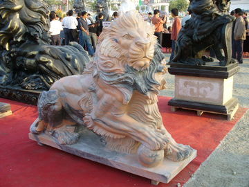 Un par de esculturas de leones de China proveedor