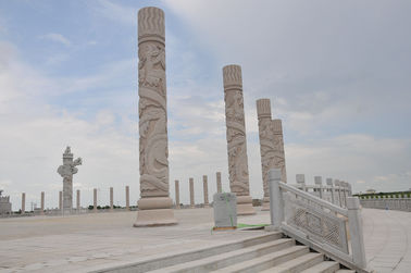 56 piezas de columnas nacionales de piedra para el noreste de China proveedor