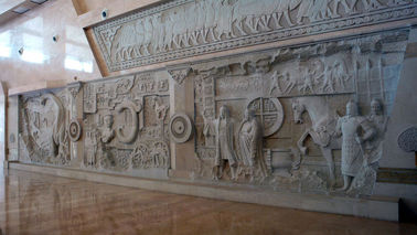 Proyecto de relieve en piedra para museo proveedor