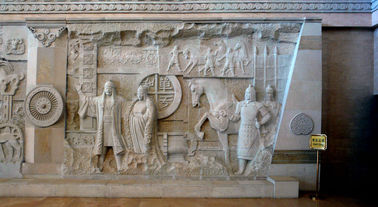 Proyecto de relieve en piedra para museo proveedor