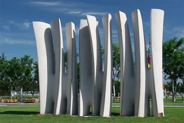Esculturas de ciudad moderna de piedra para parque proveedor