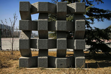 Esculturas de ciudad moderna de piedra para parque proveedor