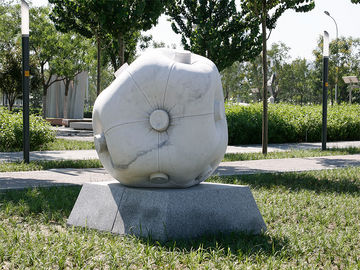 Esculturas de mármol blanco de la ciudad de Morden para el parque proveedor