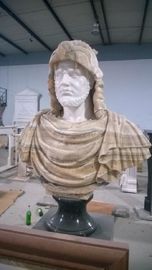 Estatua de busto de mármol para hombre proveedor