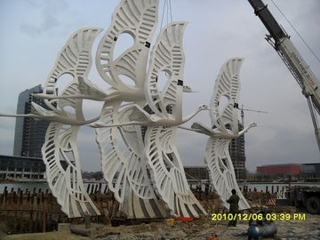 Escultura de paisajes de acero inoxidable proveedor