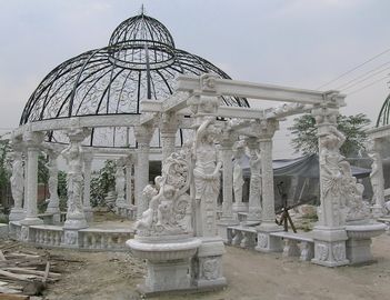 Gazebo de piedra para jardín proveedor