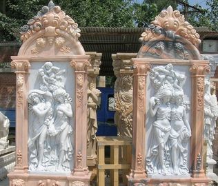 Columnas de estatuas para puertas o edificios proveedor