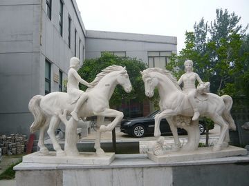 Escultura de animales de mármol con piedra natural, China escultura de piedra de tallado proveedor proveedor