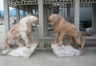 Escultura de animales de mármol con piedra natural, China escultura de piedra de tallado proveedor proveedor