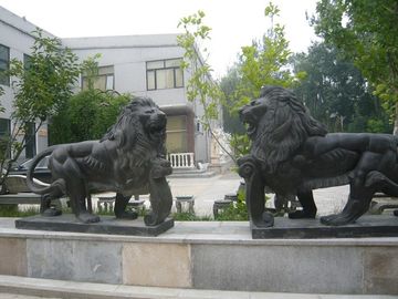 escultura de león con piedra natural proveedor