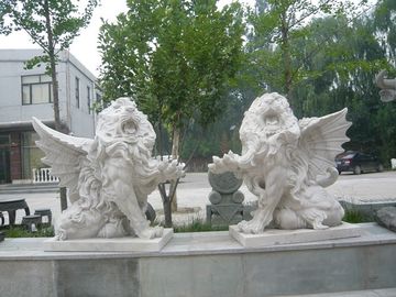 escultura de león con piedra natural proveedor