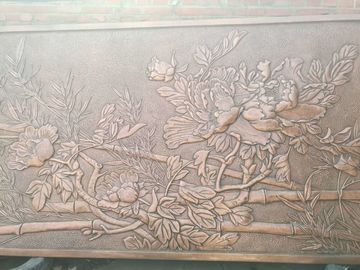 Buenas ventas, relieve forjado, escultura de bronce para artista. proveedor