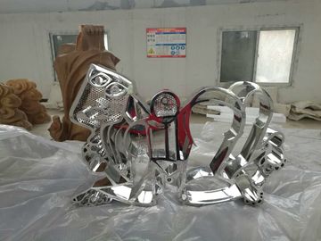 Esculptura de acero inoxidable para estudio de arte, China Sculpture de acero inoxidable proveedor proveedor
