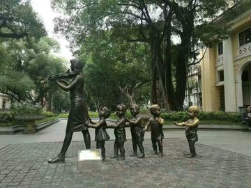 Escultura de paisaje, escultura de bronce de jardín, proveedor de esculturas de bronce de China proveedor