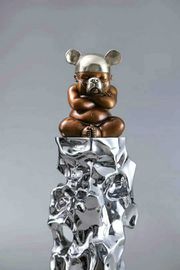 Escultura de acero inoxidable para artista, acabado de espejo, China Sculpture de acero inoxidable proveedor proveedor