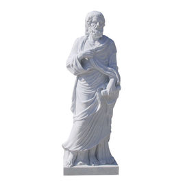 Estatuas de mármol blanco carrara chino, esculturas clásicas de hombre de mármol, proveedor de esculturas de talla de piedra de China proveedor
