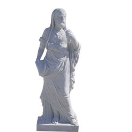 Estatuas de mármol blanco carrara chino, esculturas clásicas de hombre de mármol, proveedor de esculturas de talla de piedra de China proveedor