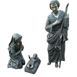 Escultura de metal de jardín Jesús y niños estatuas de bronce, estatuas de bronce personalizadas, proveedor de esculturas de China proveedor
