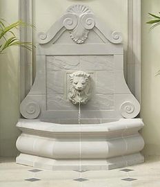 Fuente de agua de piedra tallada para jardín, estatua, fuente de agua, proveedor de tallado en piedra proveedor