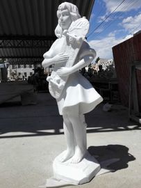 Escultura de estatua de mármol blanco polaco de alta calidad para exposición,proveedor de tallado en piedra proveedor