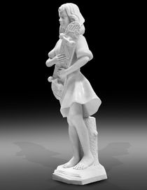 Exposición de arte de interior esculturas de mármol hermosa chica estatua de piedra, proveedor de tallado de piedra proveedor