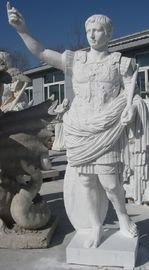 Museo de estatuas de la antigua Roma esculturas de mármol réplica de Hércules estatua de piedra, proveedor de tallas de piedra proveedor