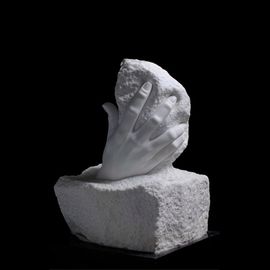 Esculturas de leones de mármol de estudio de arte personalizadas de alta calidad, proveedor de esculturas de tallado en piedra de China proveedor