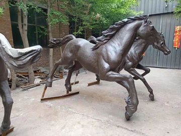 Esculturas de caballo de bronce para jardín, estatuas de caballo de latón, estatuas de animales de bronce fundido, proveedor de esculturas de China proveedor