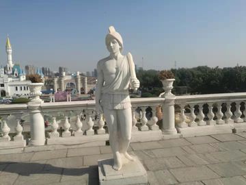 Esculturas de piedra de mármol para exteriores, estatua de piedra de figura, esculturas de piedra de hombre, proveedor de esculturas de talla de piedra de China proveedor